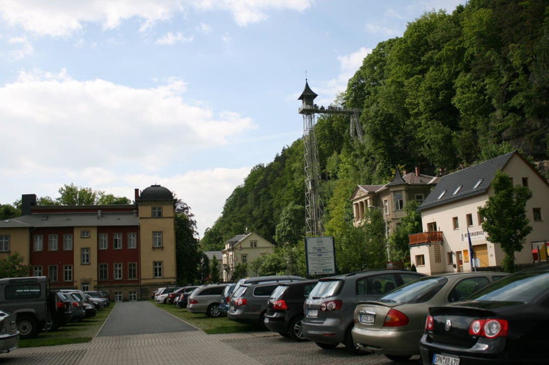 Hotelparkplatz Parkhotel Bad Schandau