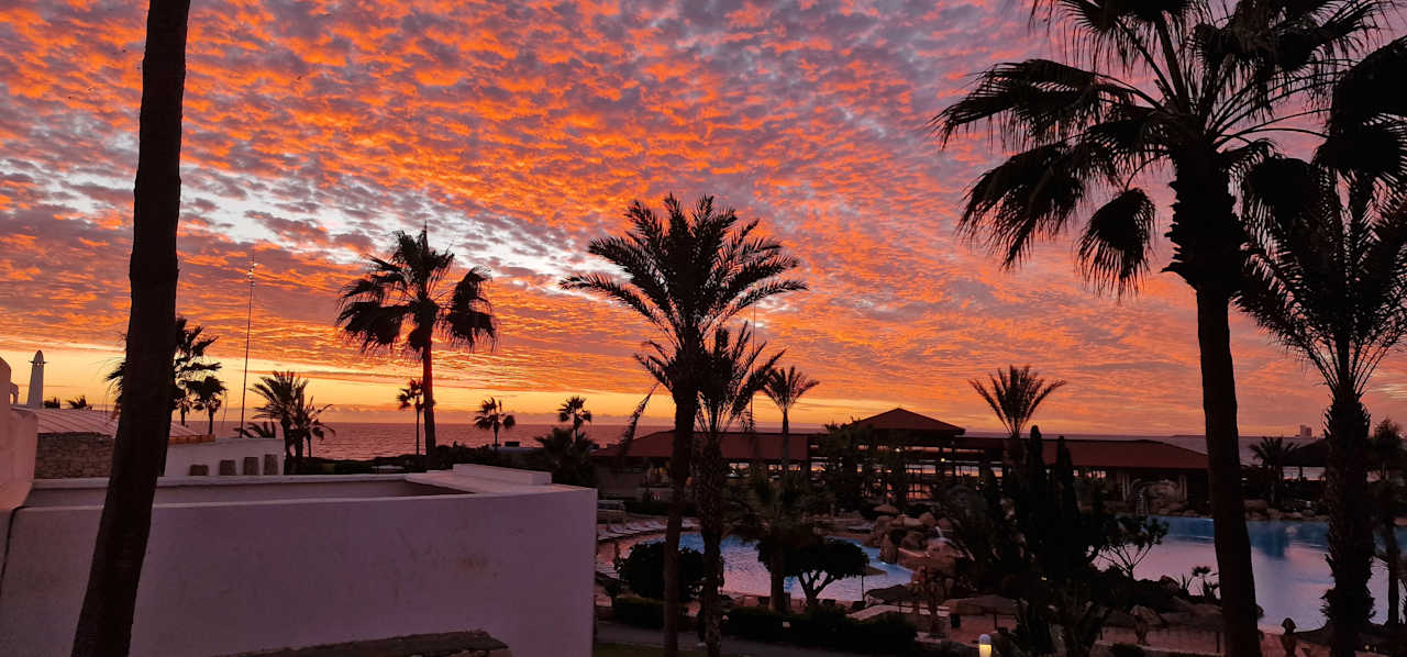 Ausblick Hotel Riu Tikida Dunas