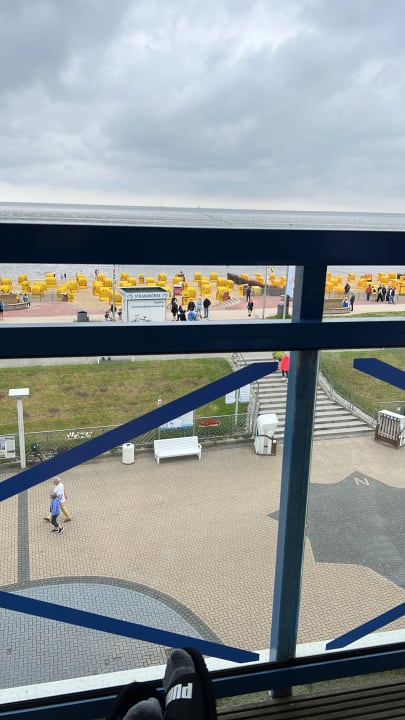 Ausblick Strandhotel Duhnen / Aparthotel Kamp