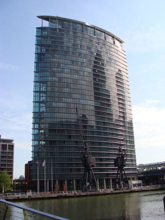 Außenansicht, aber nur der executive appartments London Marriott Hotel Canary Wharf