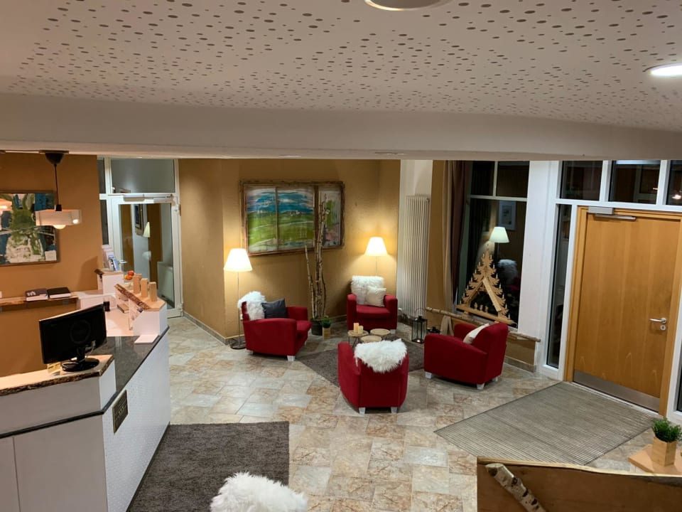 Lobby Berghotel Drei Brüder Höhe