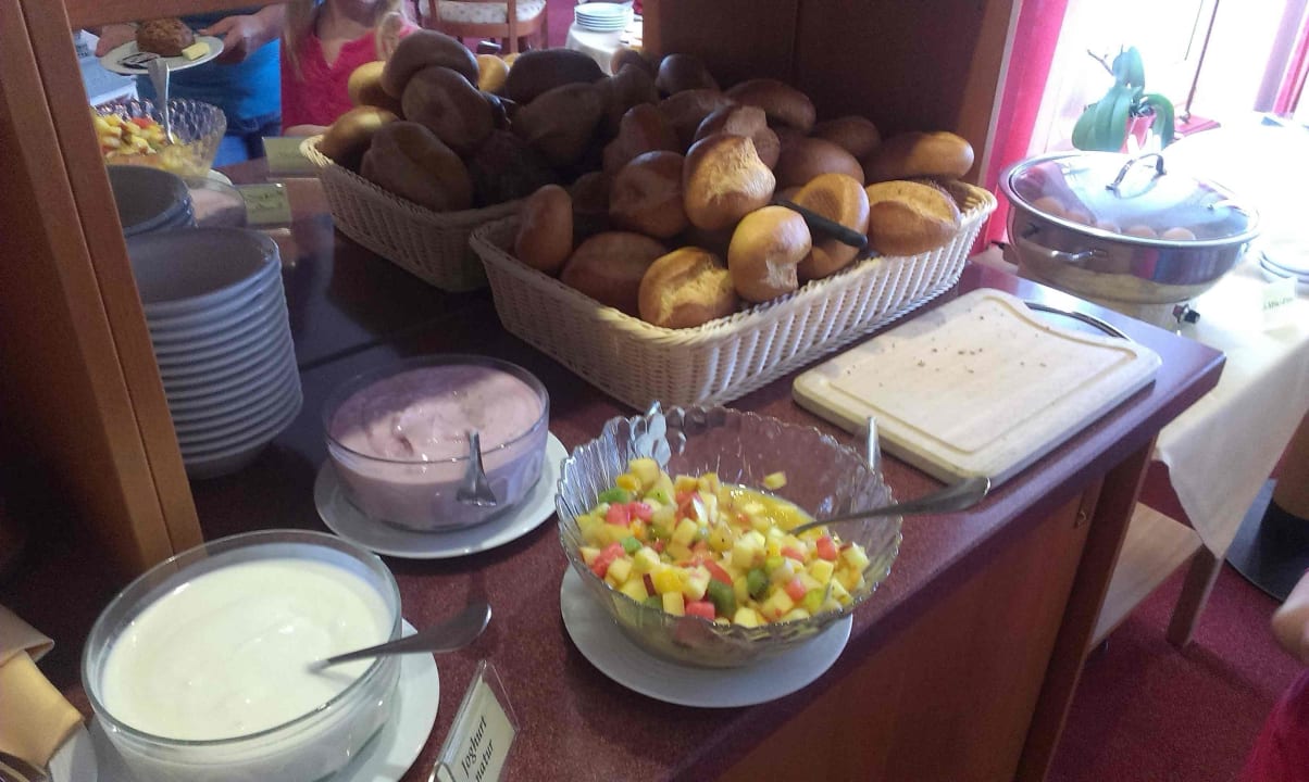 Frühstück altGlowe Hotel Garni