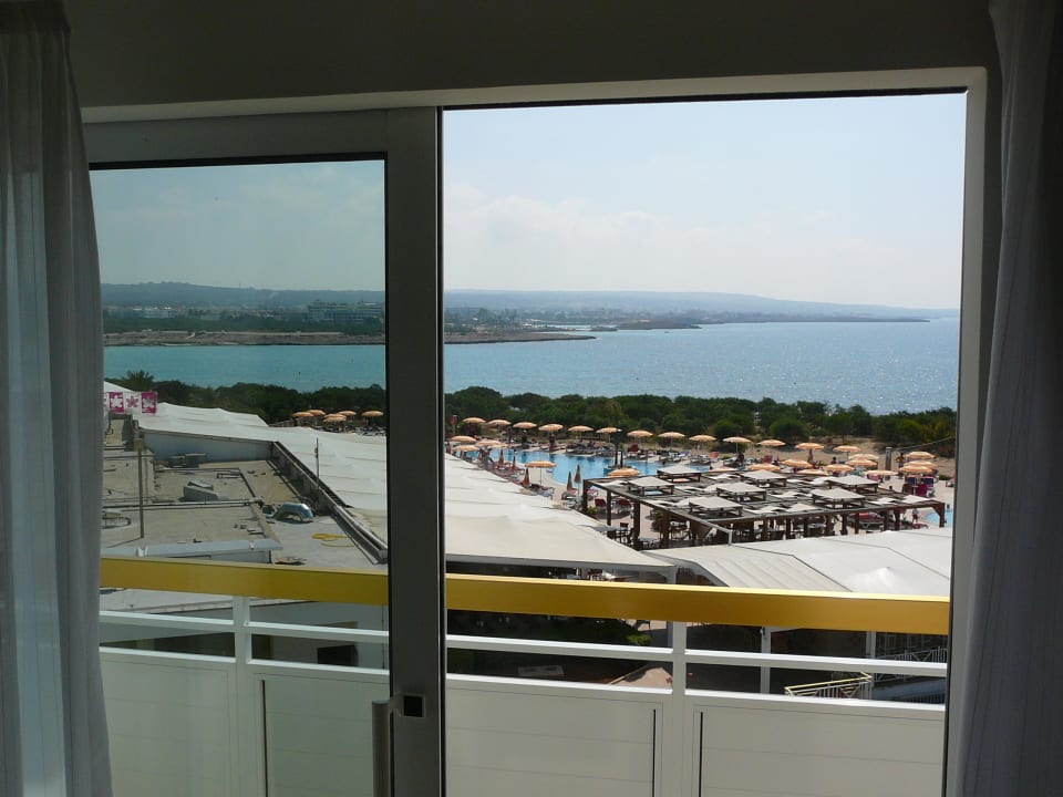 View from balcony Asterias Beach