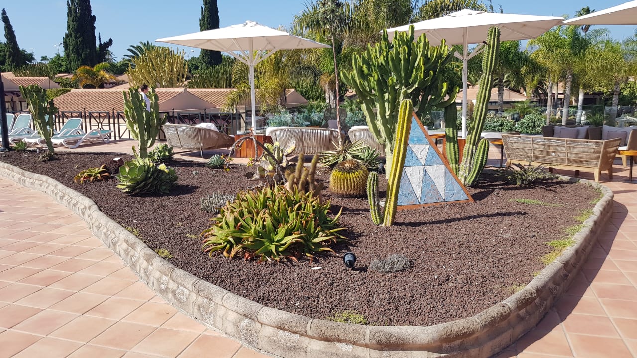 Gartenanlage allsun Hotel Esplendido