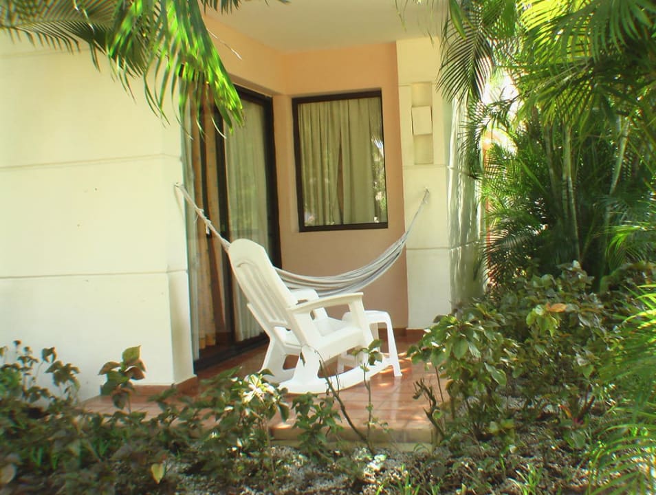 Terrasse mit Hängematte Catalonia Punta Cana - All Inclusive