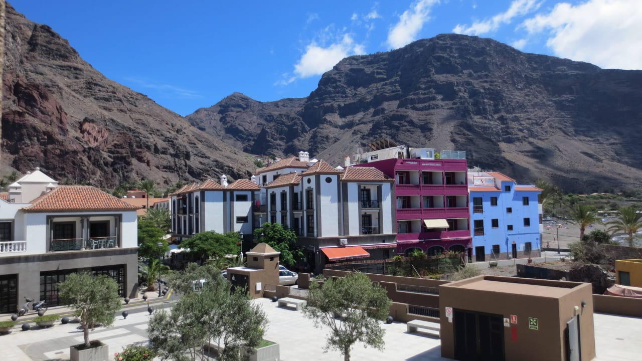 Ausblick aus Zimmer 219 (links, Nord-Osten)) Hotel Playa Calera