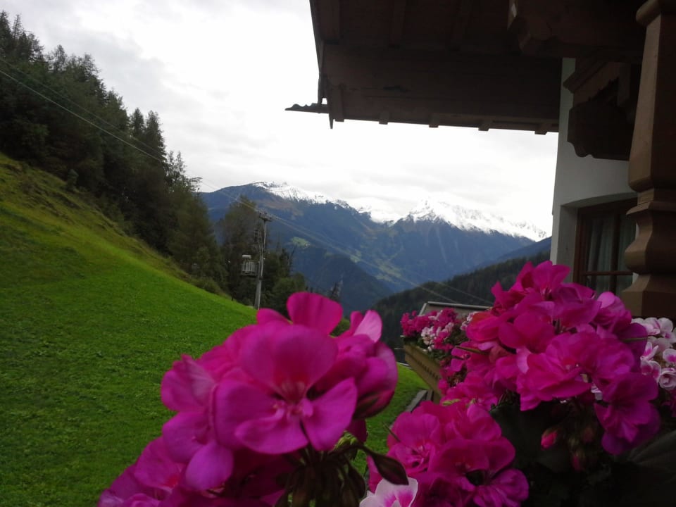 Blick vom Balkon Hotel Dornauhof