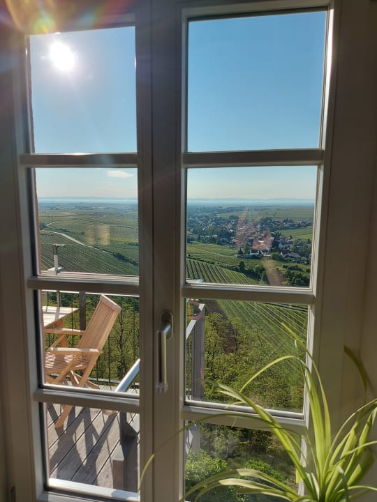Ausblick Burggarten Appartements Neuleiningen