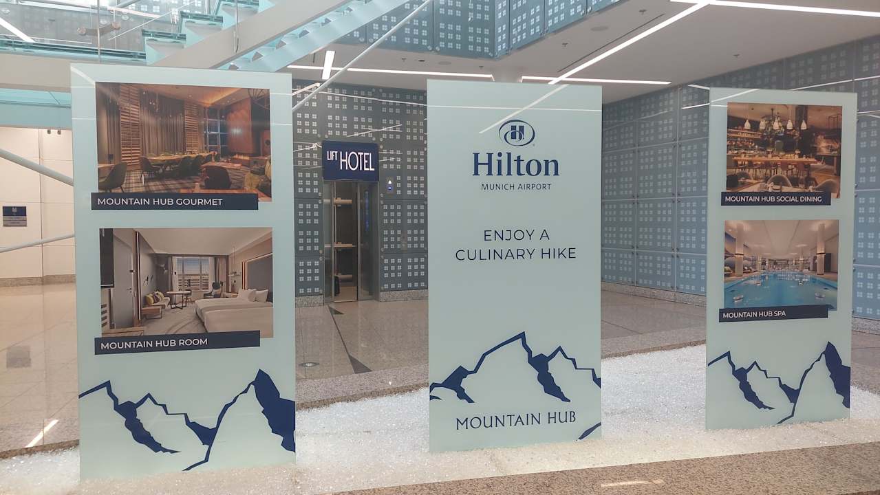 Außenansicht Hilton Munich Airport