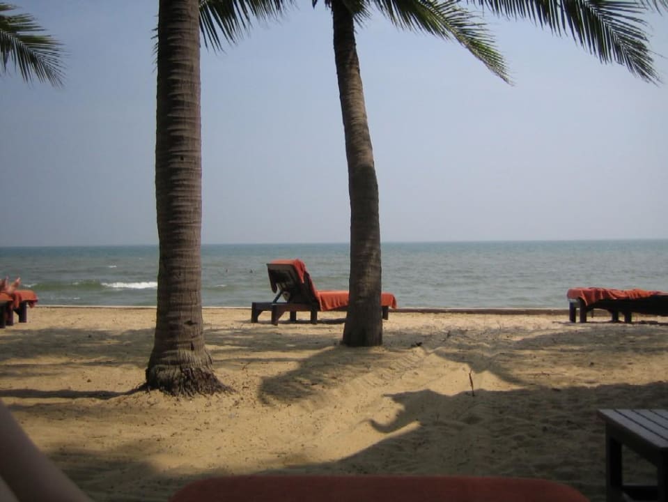 Der Blick Richtung Strand Anantara Hua Hin Resort