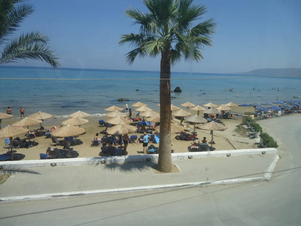 Aus Sicht des Glasfahrstuhls Hotel Corissia Princess