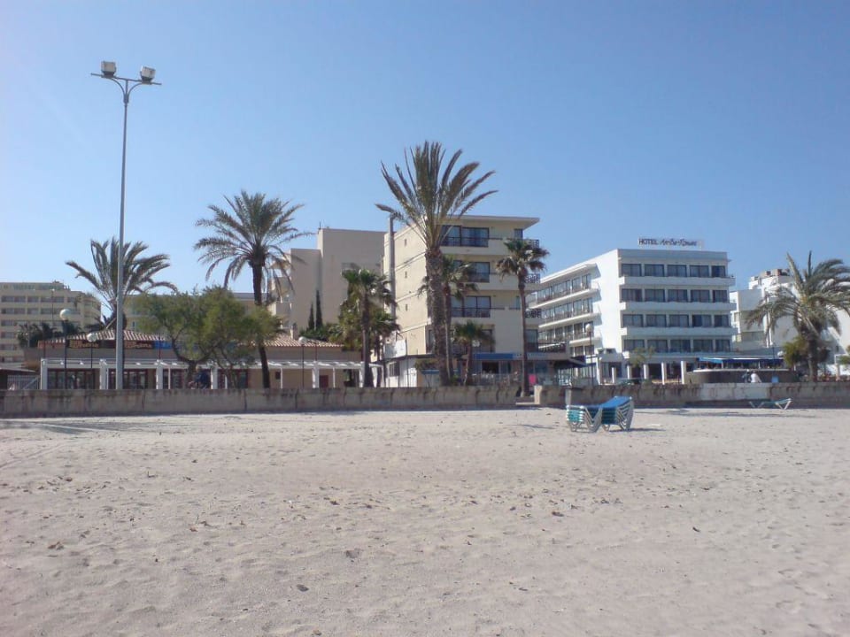 Blick vom Strand BLUESEA Anba Romani