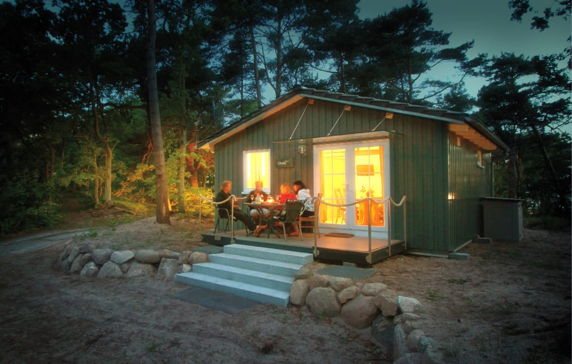 Außenansicht Chalet Ostsee - Paradies Rügen