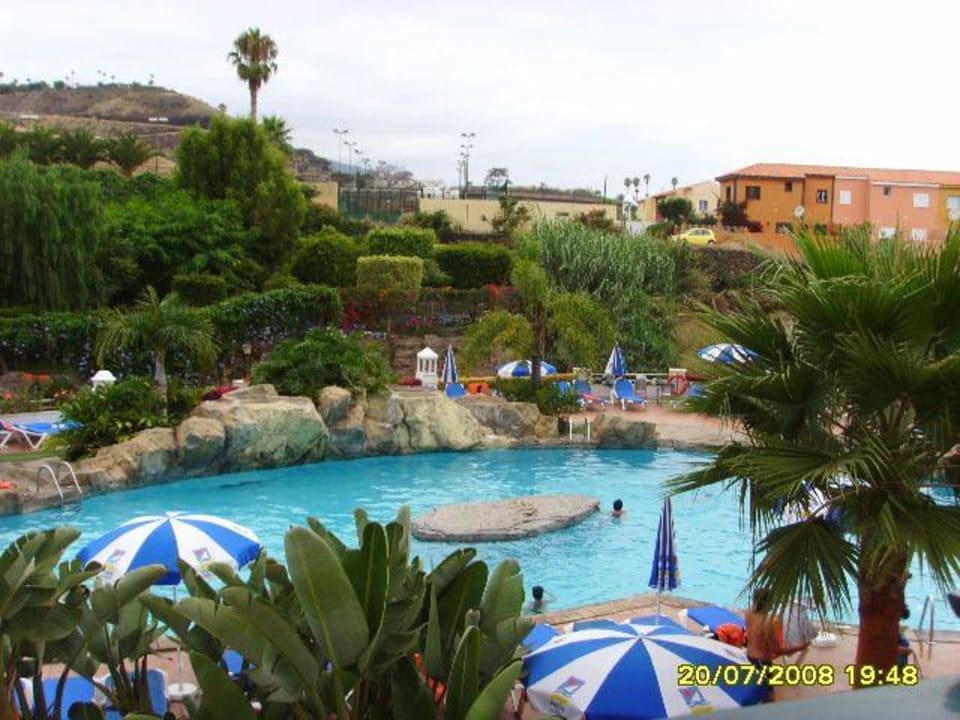 Aussenansicht vom Zimmer BLUESEA Costa Jardin Spa