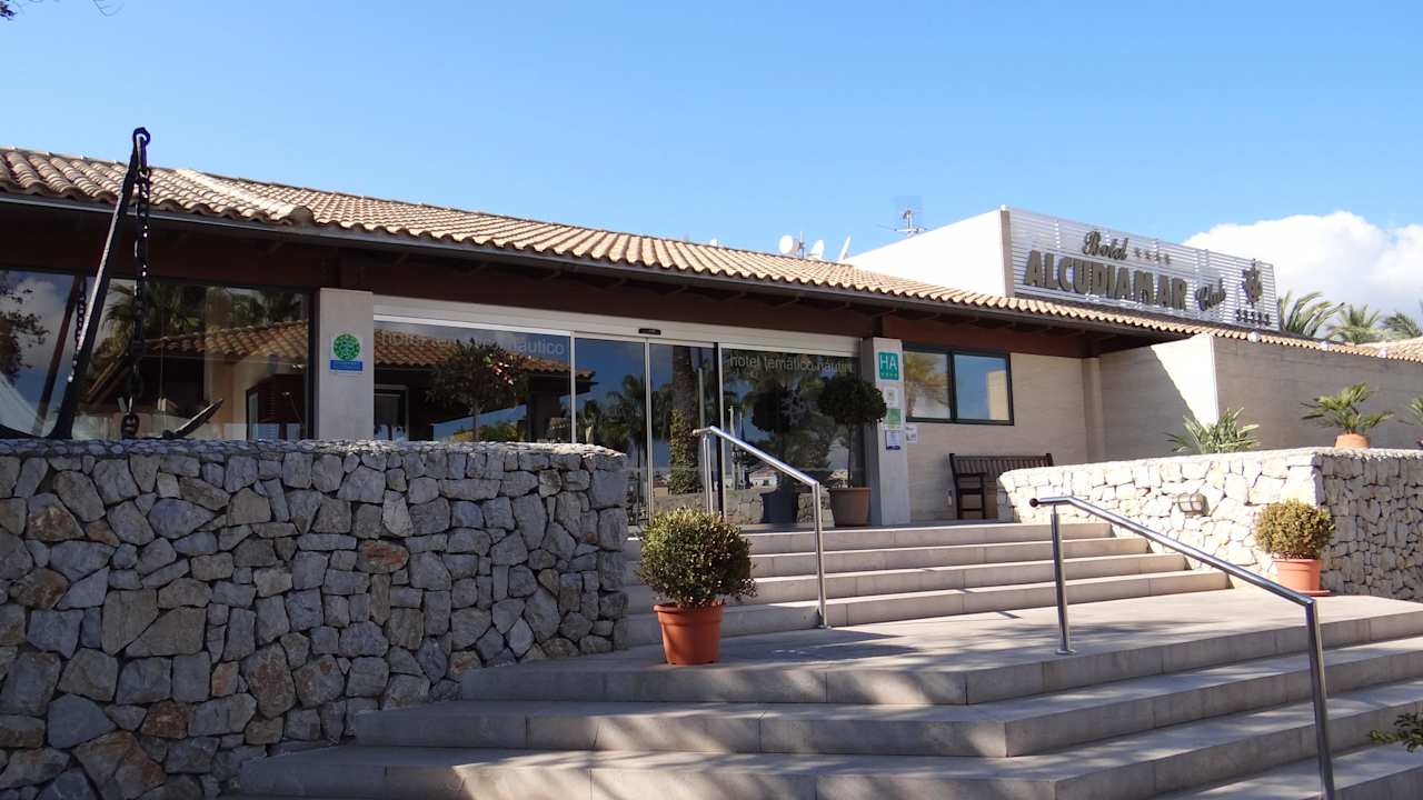 Haupteingang Alcudiamar Marina Residence