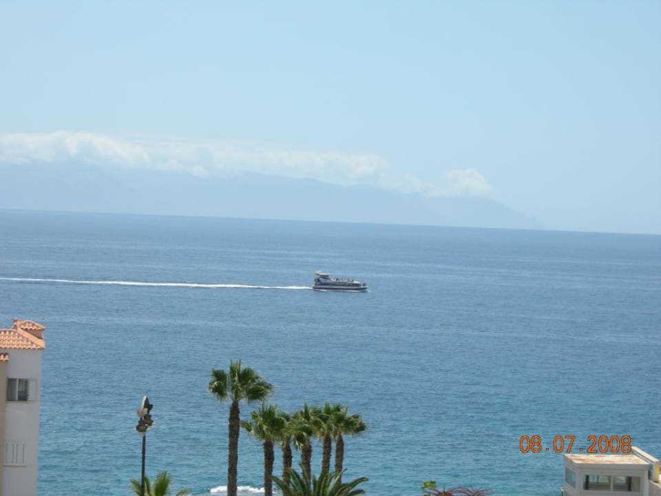 Blick vom Balkon auf Gomera BLUESEA Lagos de Cesar