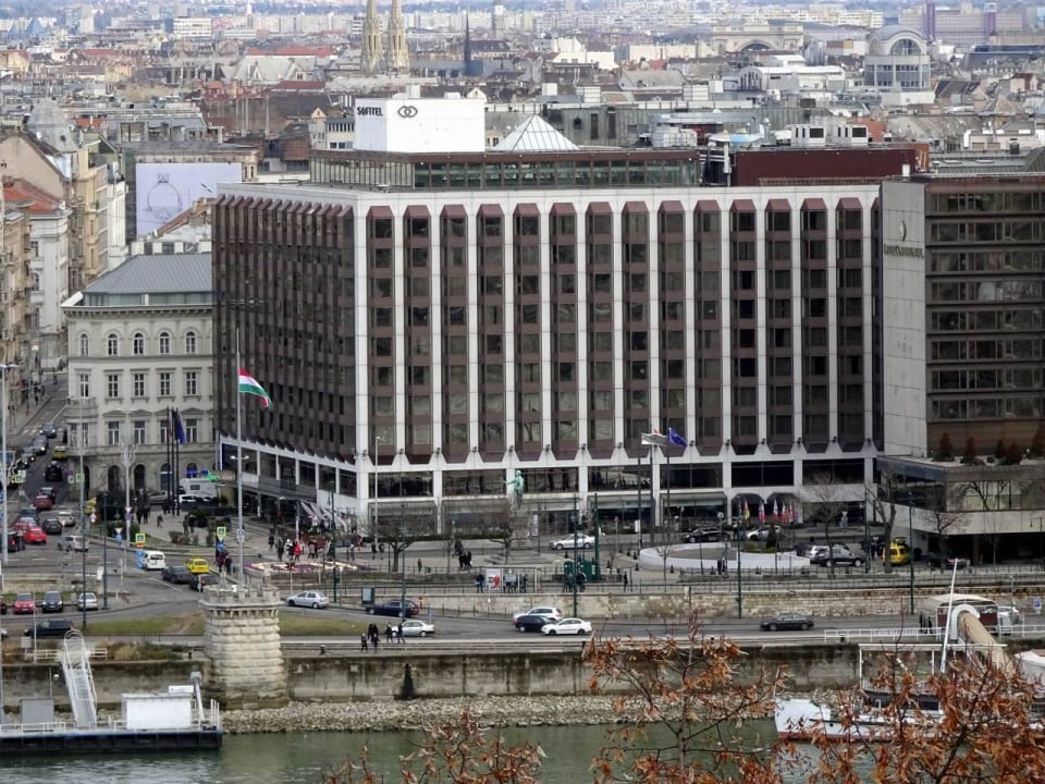 Hill view Sofitel Budapest Chain Bridge