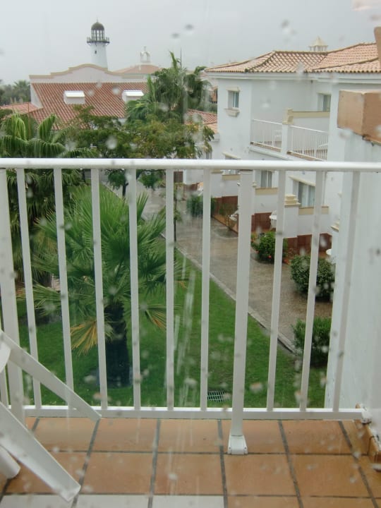 Wolkenbruch in Andalusien Hotel Riu Chiclana