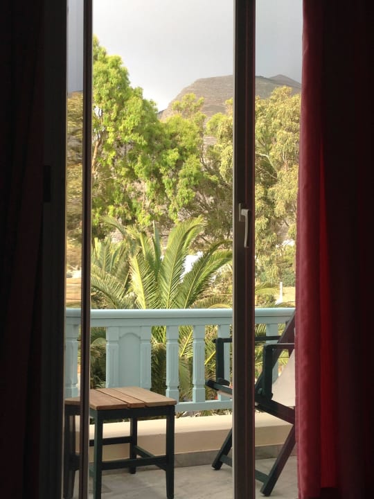 Blick aus dem Zimmer Hotel Strogili