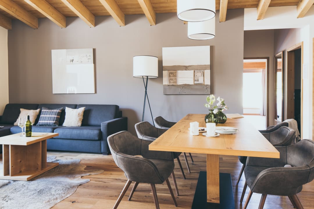 Zimmer PUR. Suites & Chalets in Lermoos