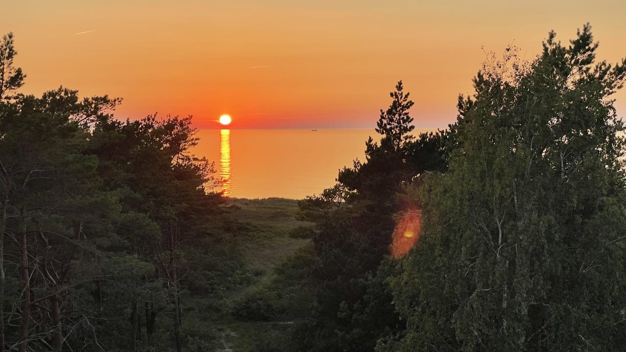 Ausblick Strandhotel Fischland