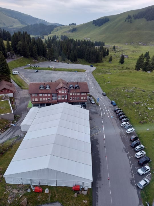 Ausblick Säntis - das Hotel