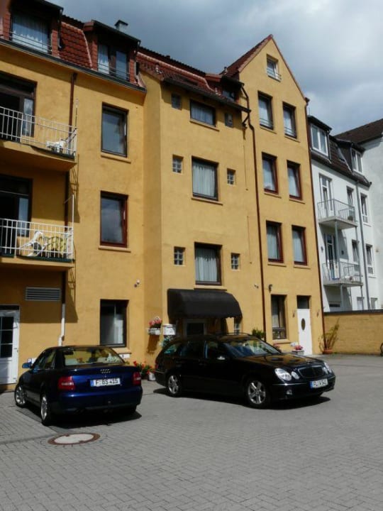 View at Hotel Nordig from the parking lot Hotel Nordig