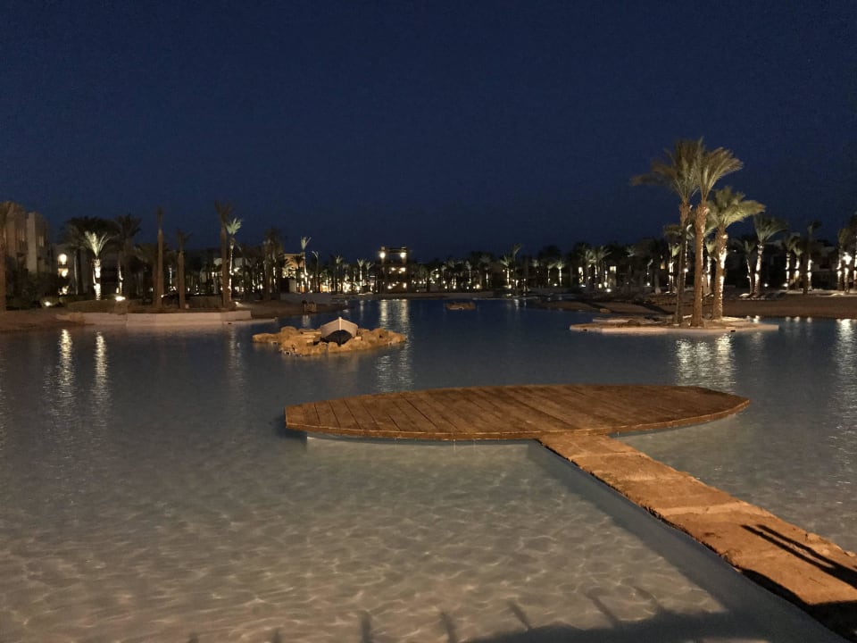 Salzwasserpool/Lagune Pickalbatros Palace Hotel-Port Ghalib