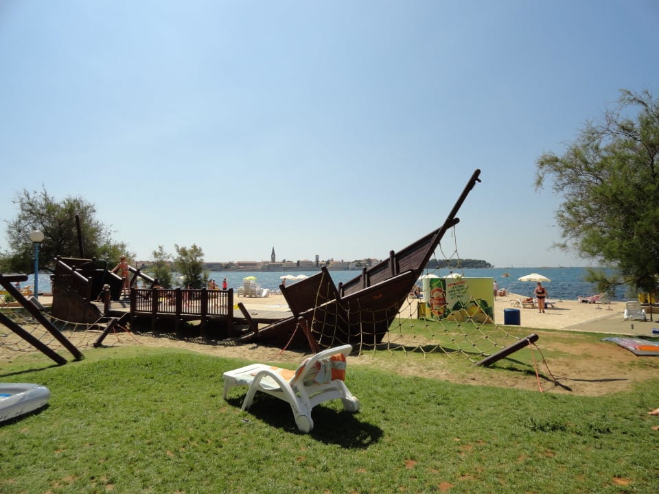 Strandbereich Valamar Parentino Hotel