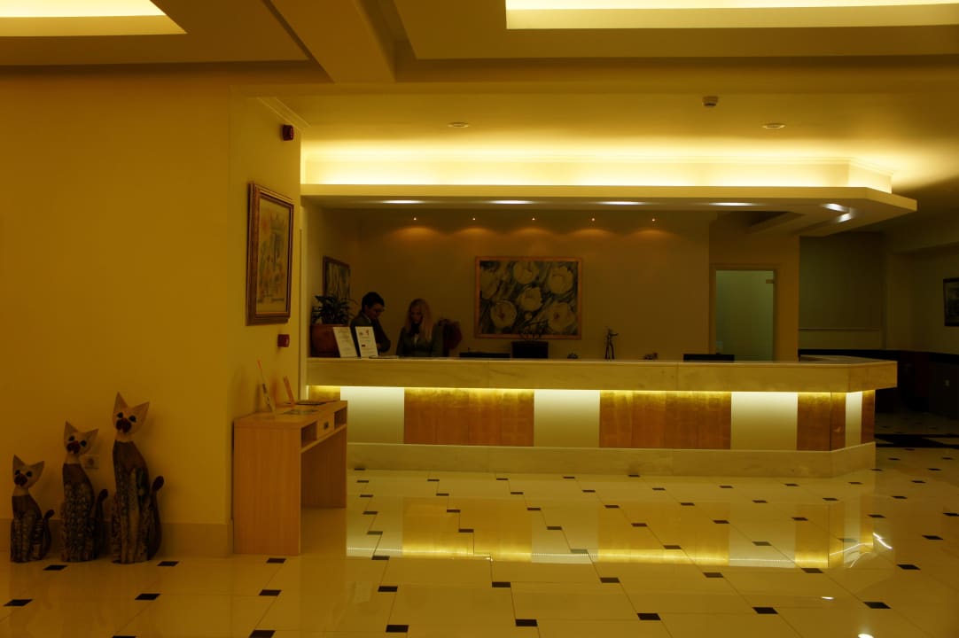 Recepcja Hotel Kouros Palace