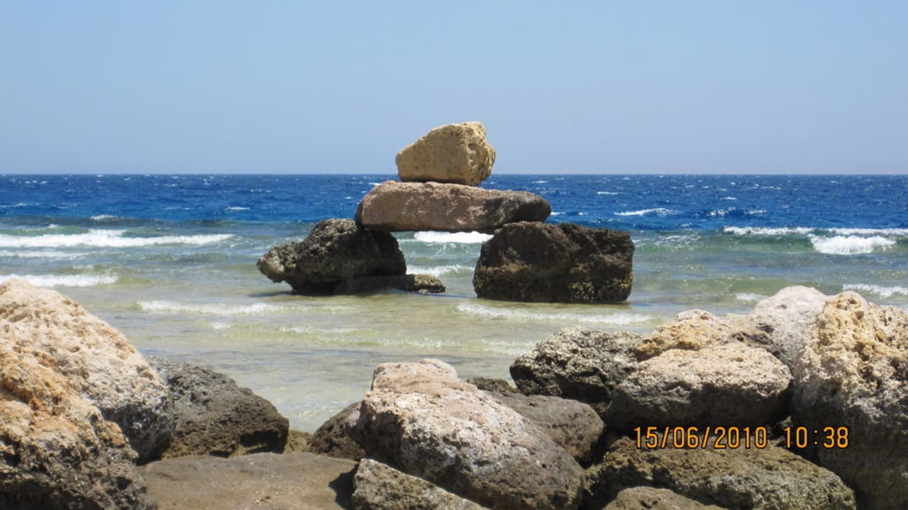 Blick vom Strand Pickalbatros Citadel Resort