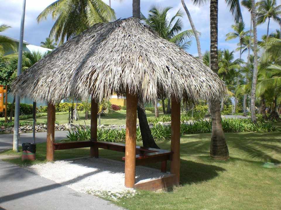 Bushaltestelle im Resort Grand Palladium Select Bávaro Resort & Spa