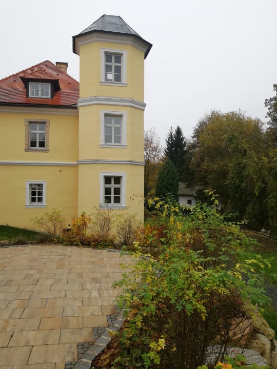 Außenansicht Landschloss Ernestgrün