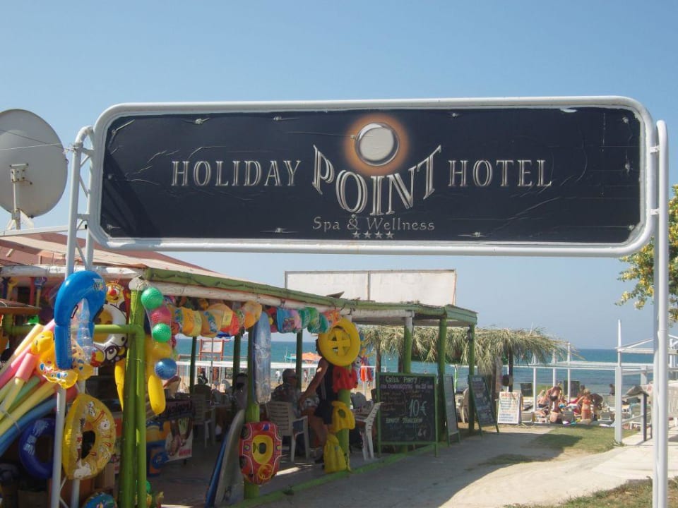 Eingang zum Strandabschnitt Side Alegria Hotel & Spa - Adults only +16