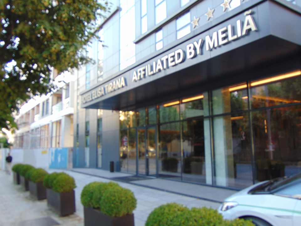 Außenansicht Hotel Elisa Tirana, Affiliated by Meliá