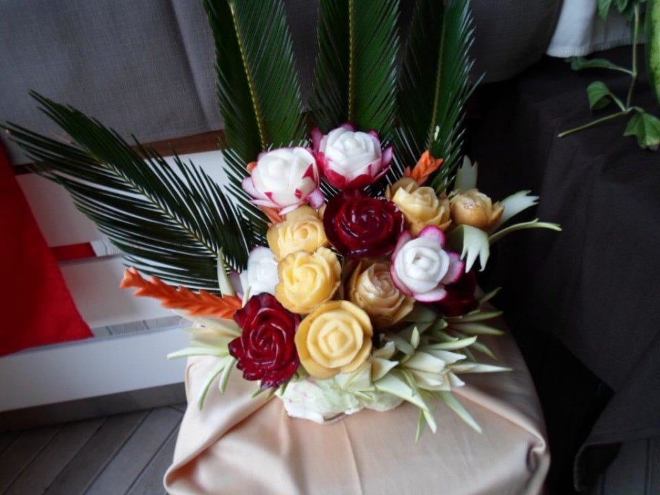 Schnitzerei aus der Küche Dizalya Palm Garden