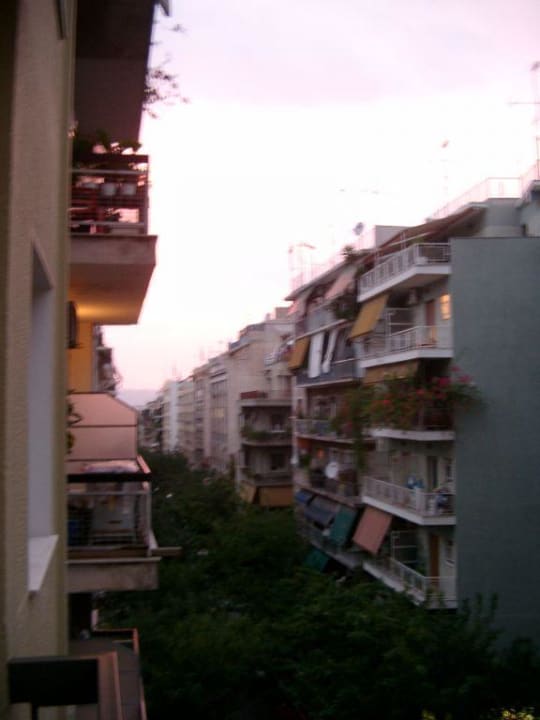 Ausblick aus dem Zimmer Athens Golden City Hotel