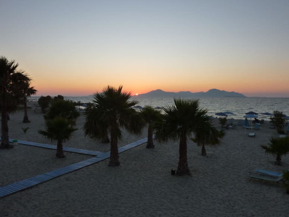 Sonnenuntergang Hotel Marmari Suites