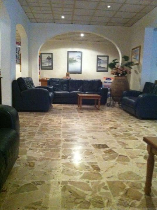 Lobbybereich mit Wlan Hotel San Pawl