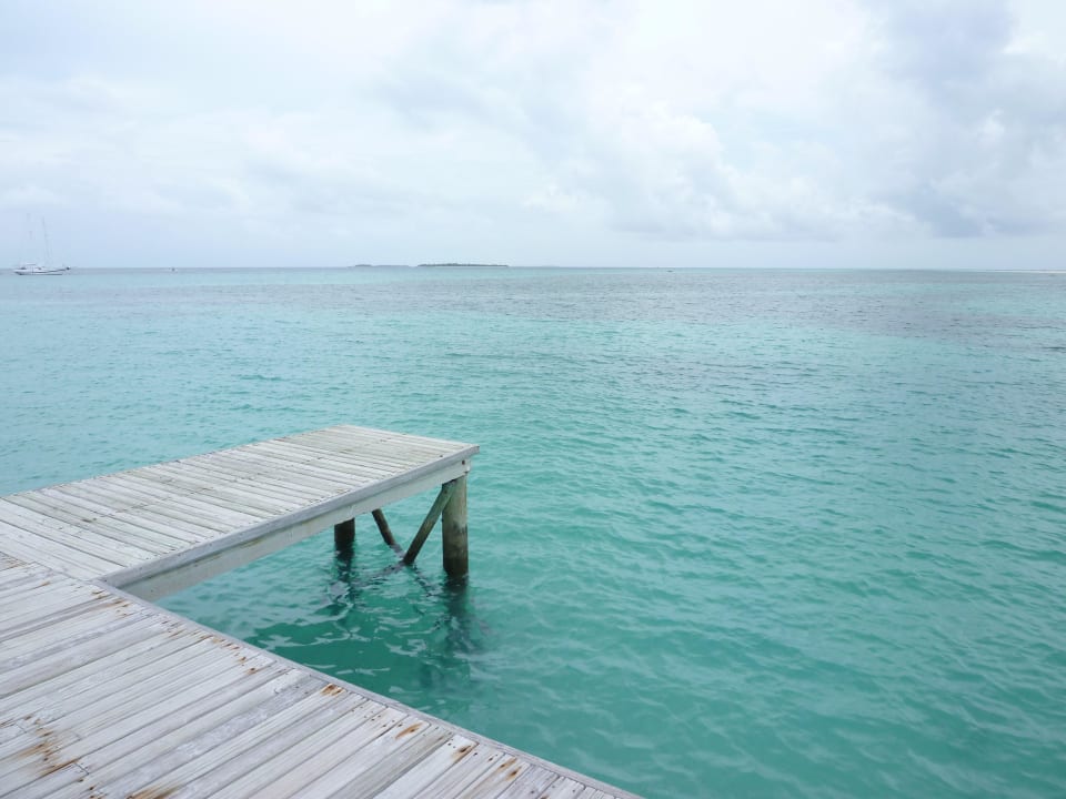 Blick vom Anlegesteg Kuredu Island Resort & Spa
