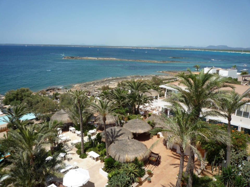 Blick vom Balkon Bikini Island & Mountain Hotel Es Trenc