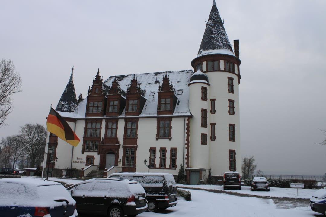Ansicht nach unserer Ankunft Seehotel Schloss Klink