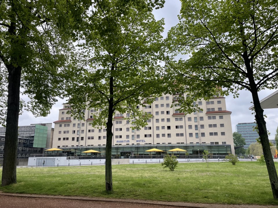 Gartenanlage Maritim Hotel Dresden