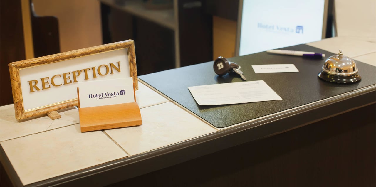 Reception Hotel Vesta