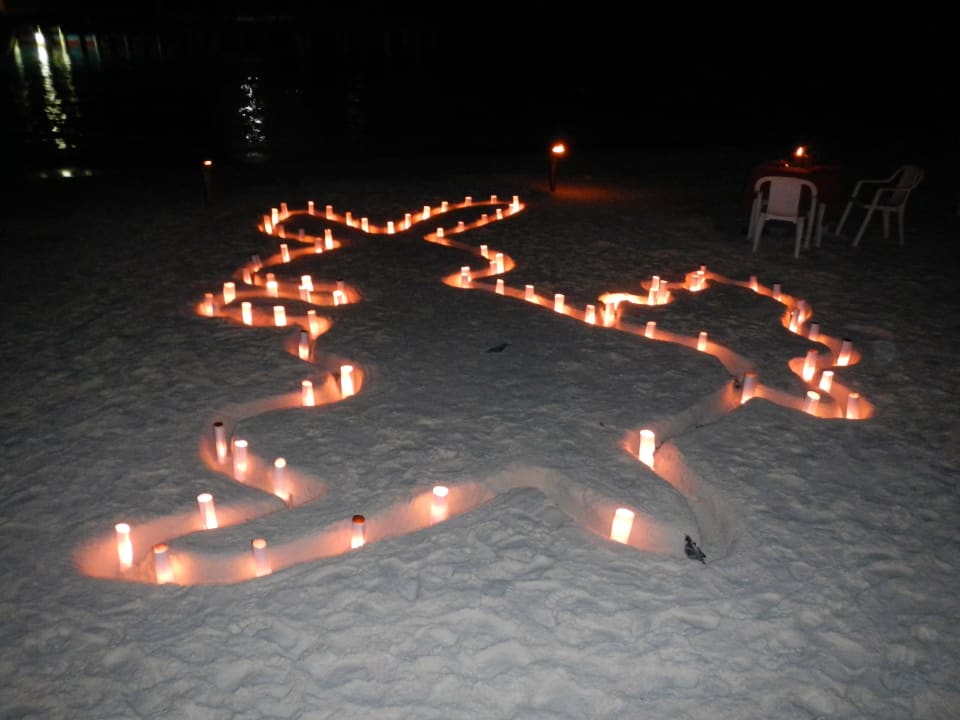 Ein Osterhase am Strand zu Ostern Sun Siyam Vilu Reef