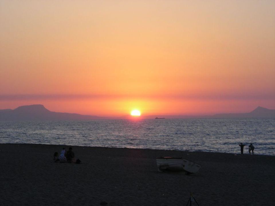 Sonnenuntergang Hotel Kathrin Beach