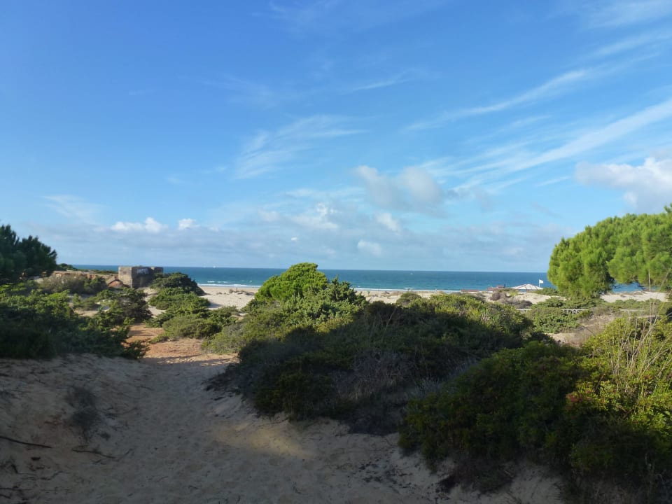 Auf dem Weg zum Strand Valentin Sancti Petri