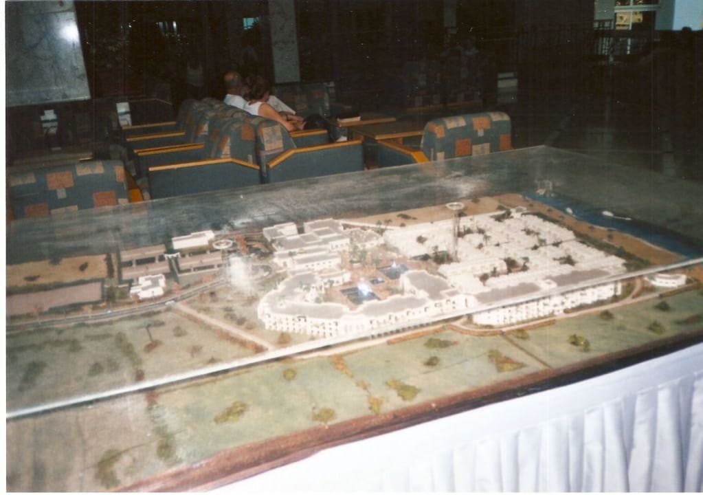 Modell der ganzen Anlage El Mouradi Club Kantaoui