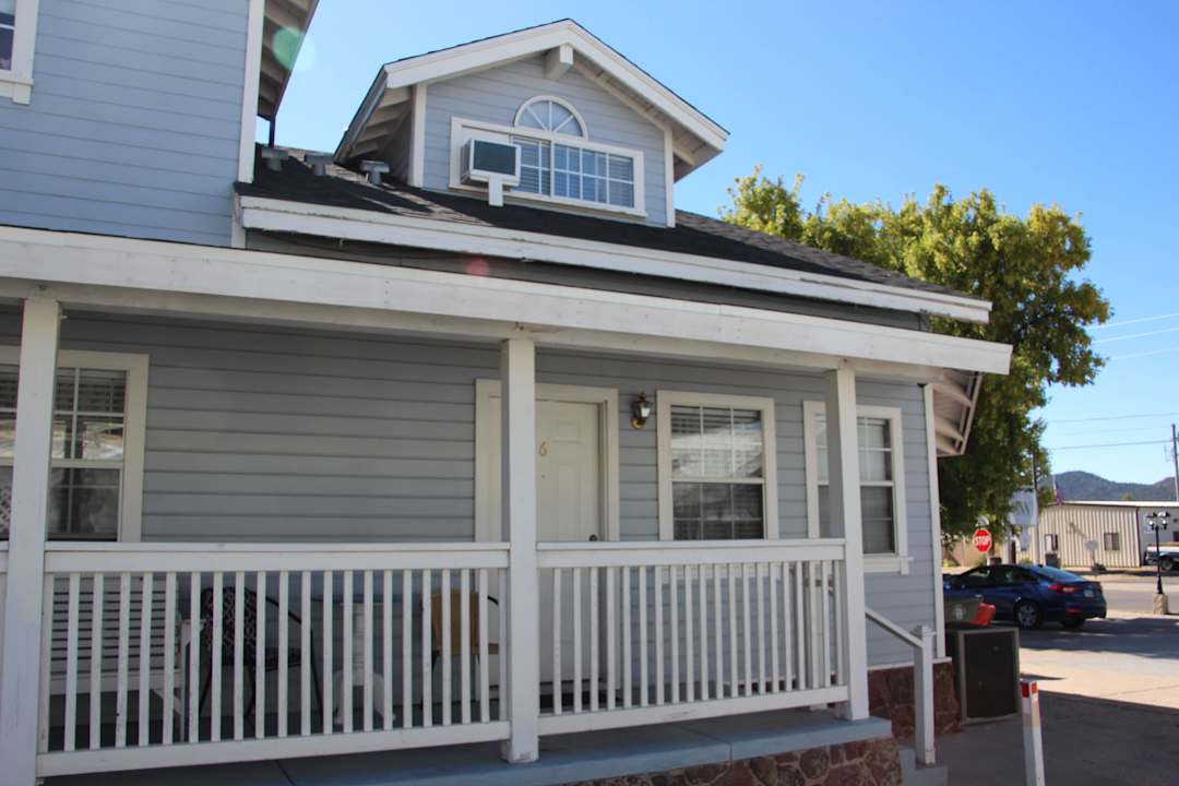 Kleine Terrasse am Zimmer Hotel Canyon Country Inn