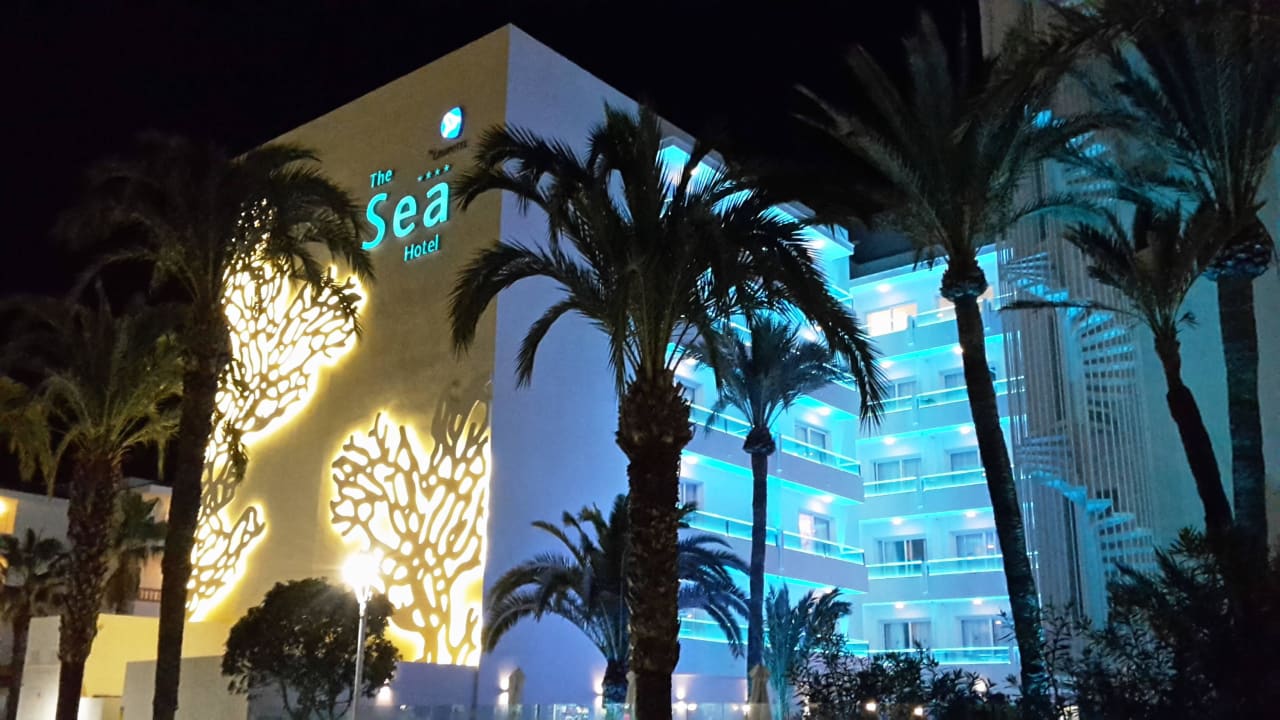 Ansicht bei Nacht The Sea Hotel by Grupotel - Adults only
